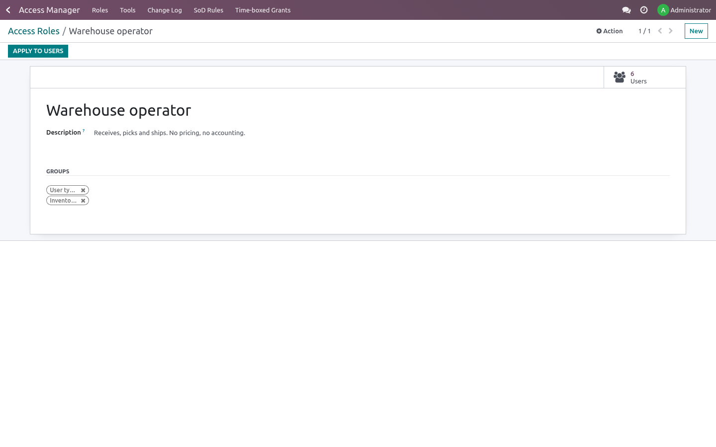 Role - bambooforge_access_manager