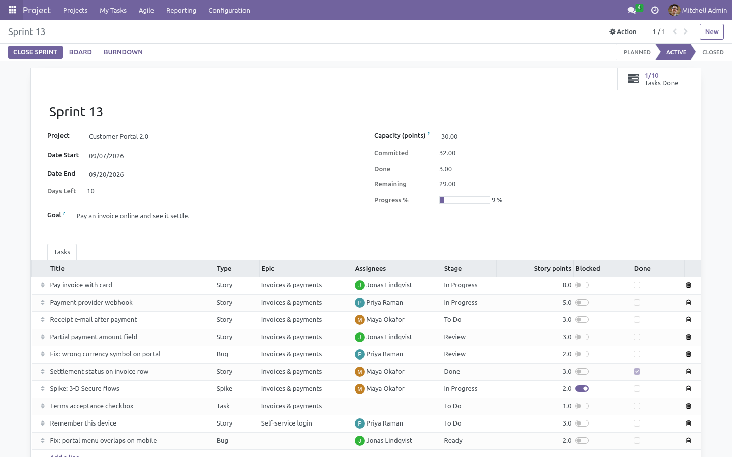 Sprint - bambooforge_agile