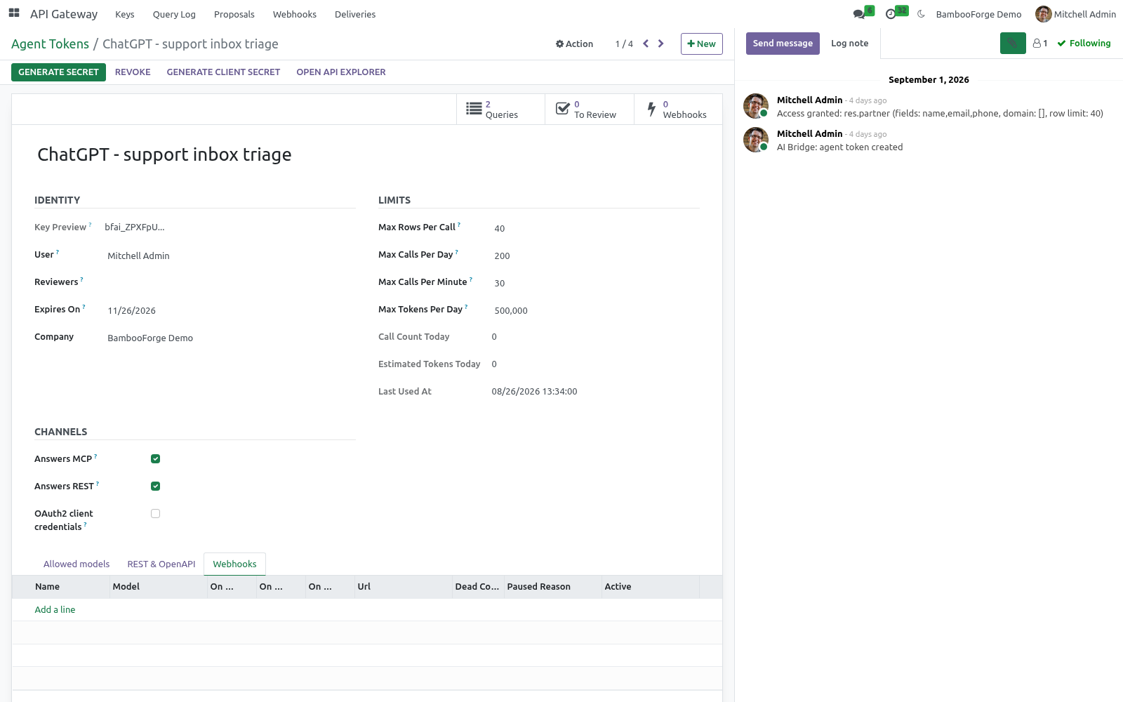 Key webhooks - bambooforge_ai_bridge