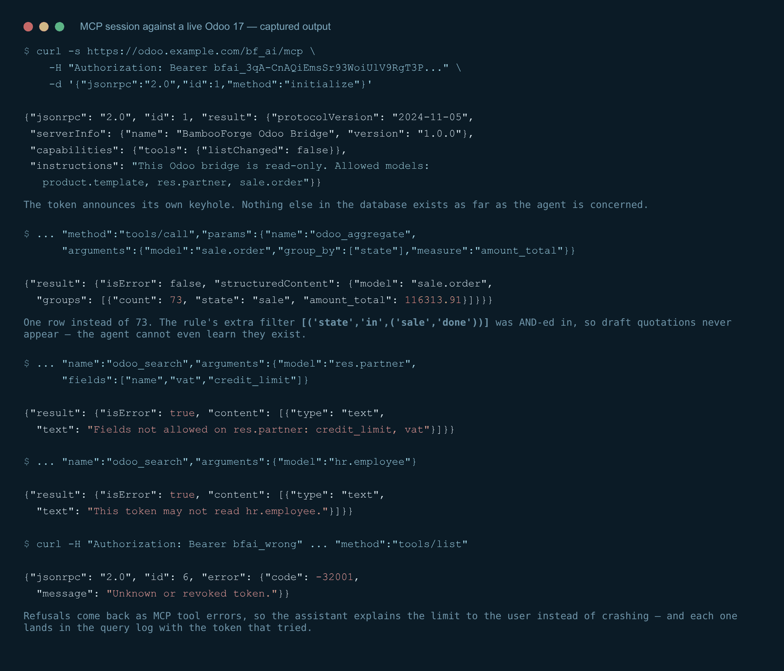 Mcp session - bambooforge_ai_bridge