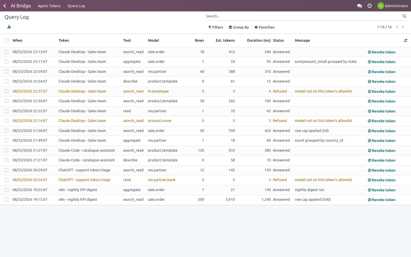 Query log - bambooforge_ai_bridge