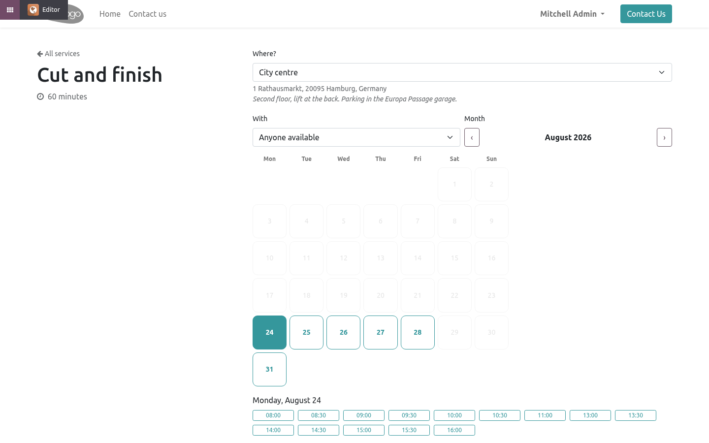 Picker - bambooforge_booking_locations