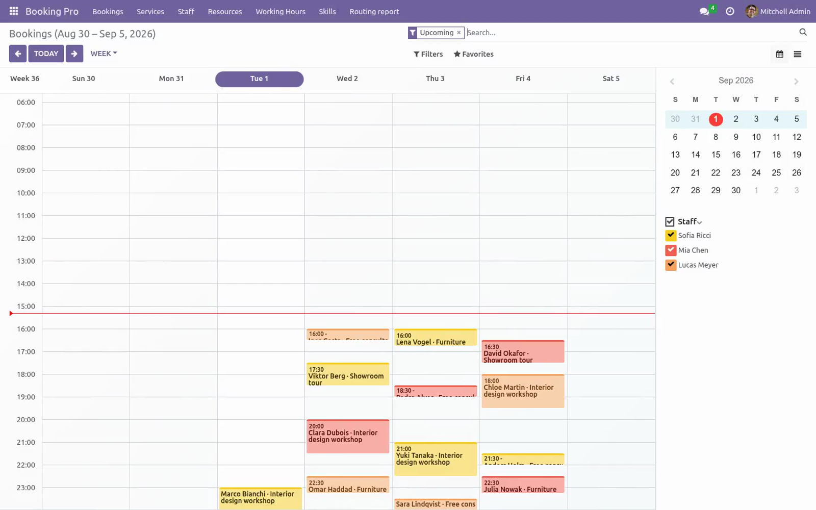 Booking service - bambooforge_booking_pro