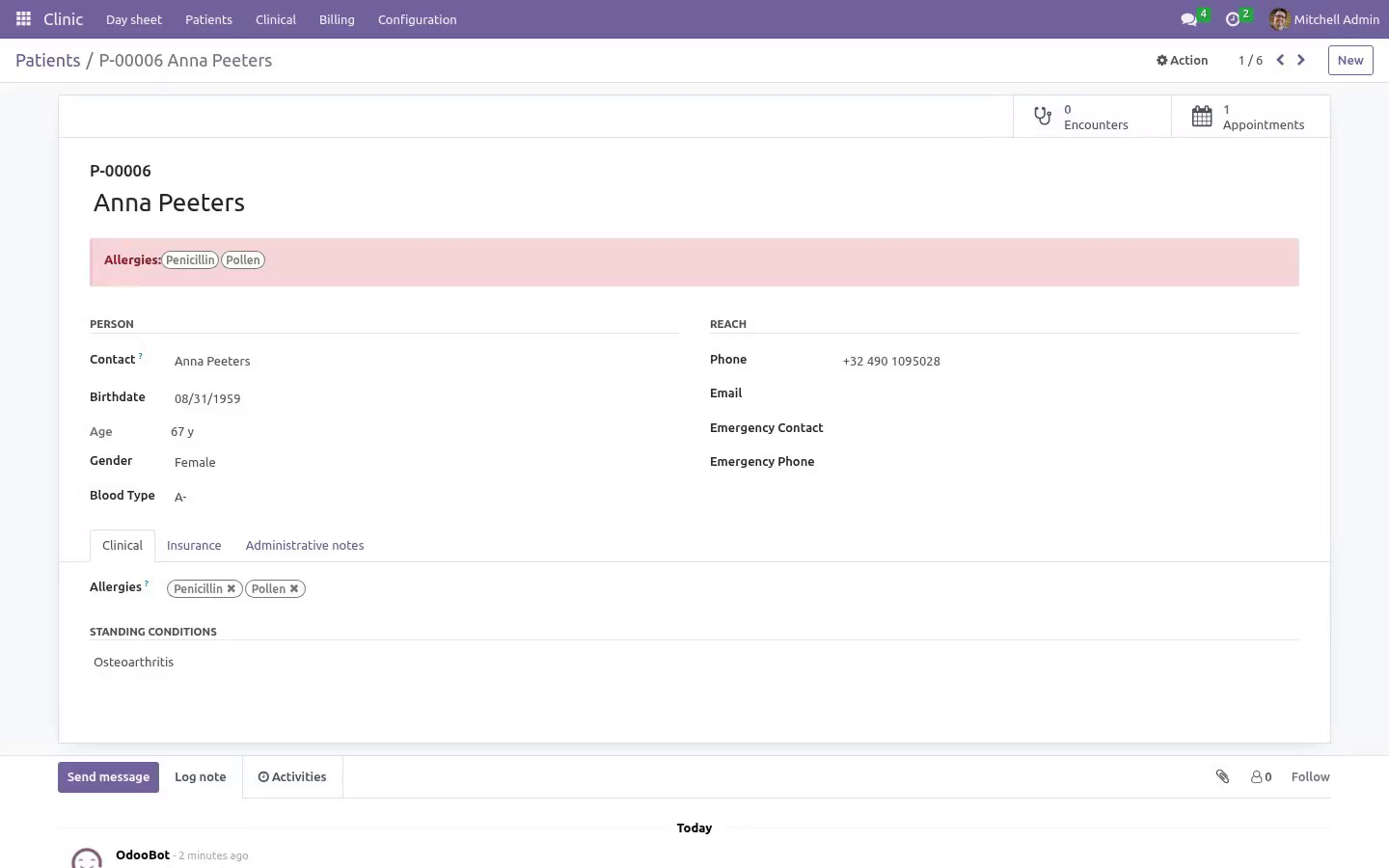 Daysheet - bambooforge_clinic