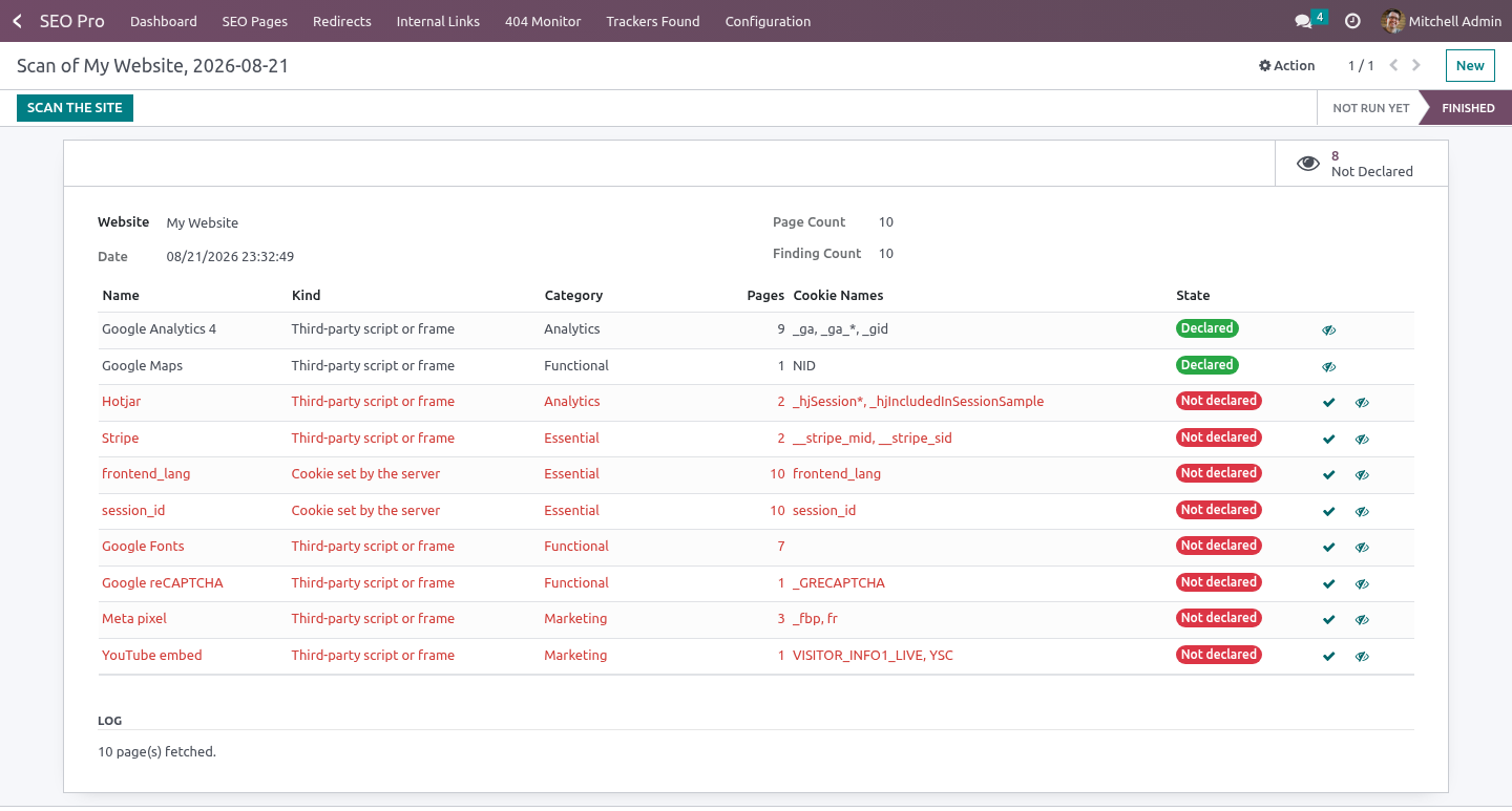 Scan - bambooforge_cookie_scanner