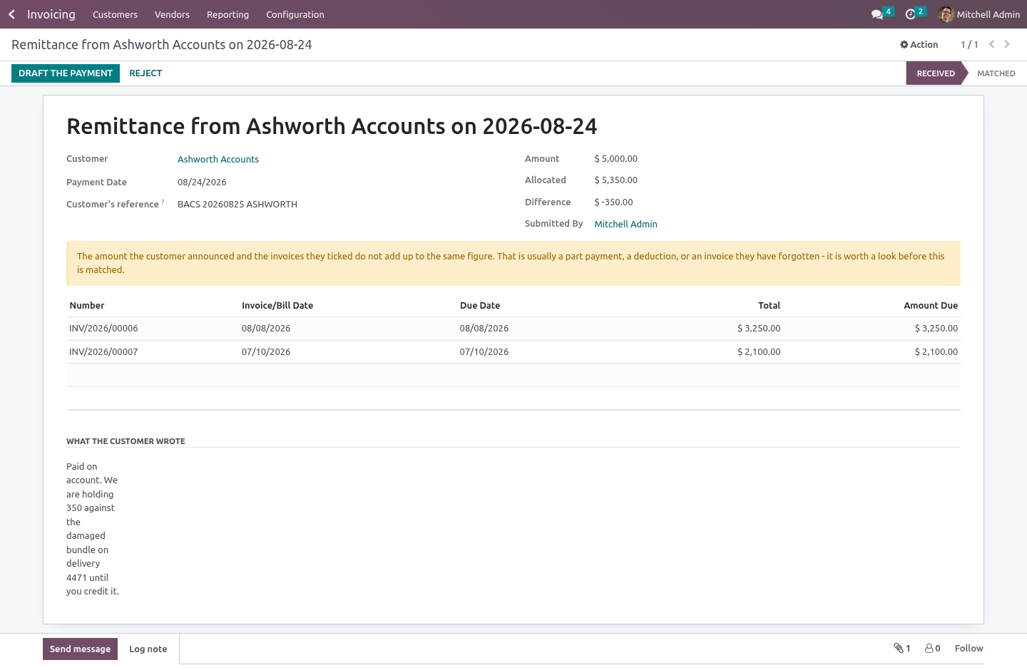 Remittance - bambooforge_customer_portal