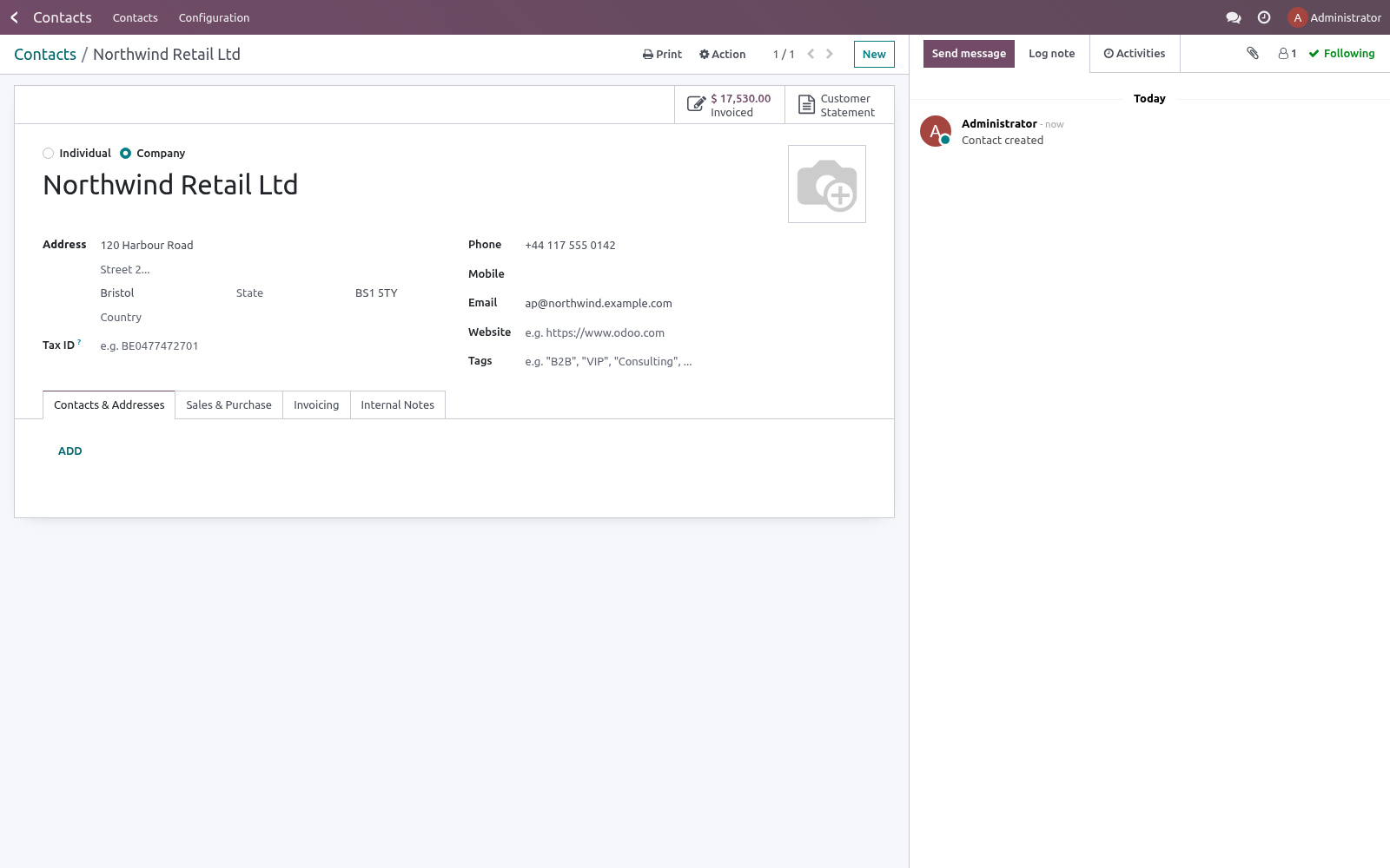 Partner button - bambooforge_customer_statement
