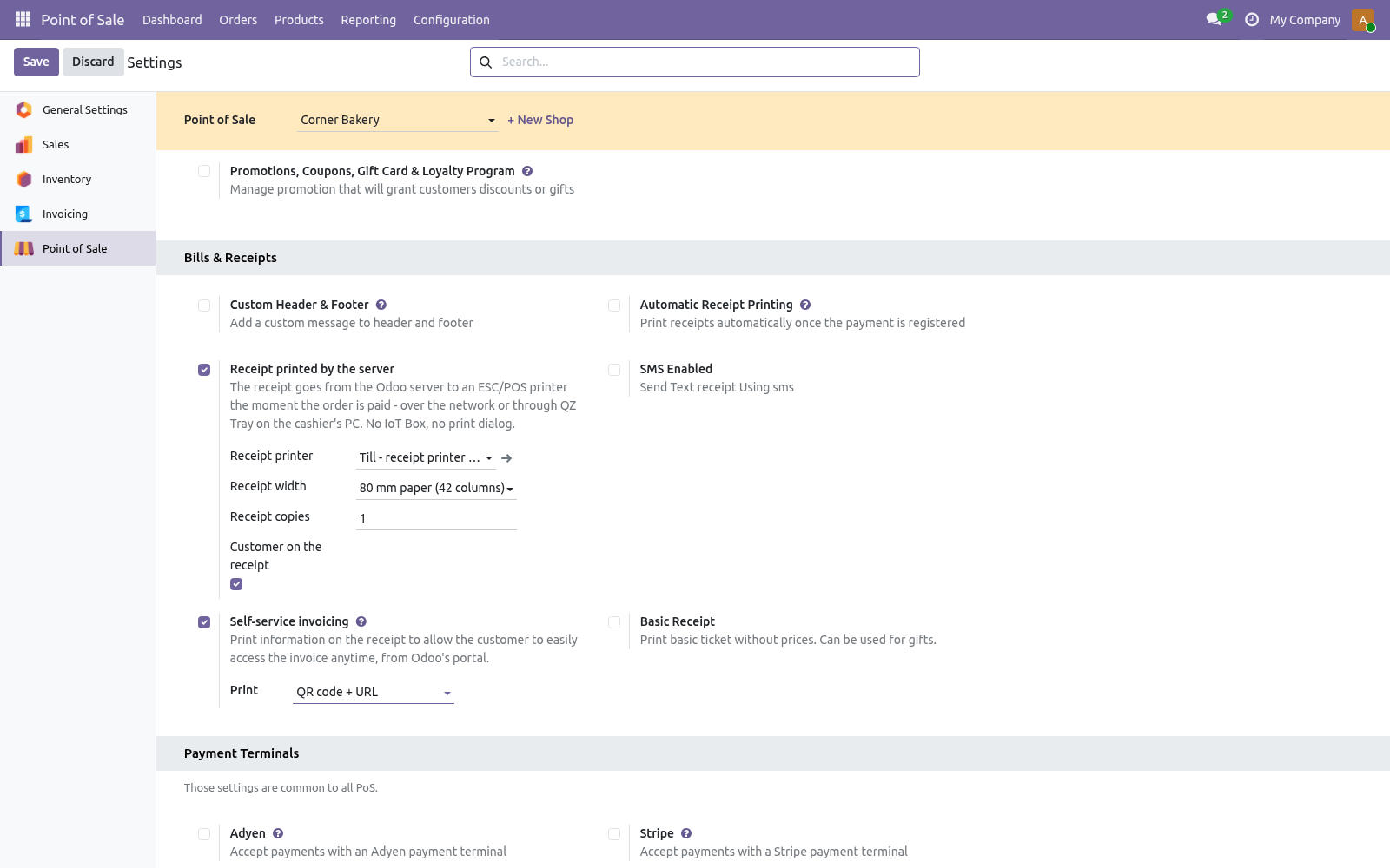 Pos receipt settings - bambooforge_direct_print_pos