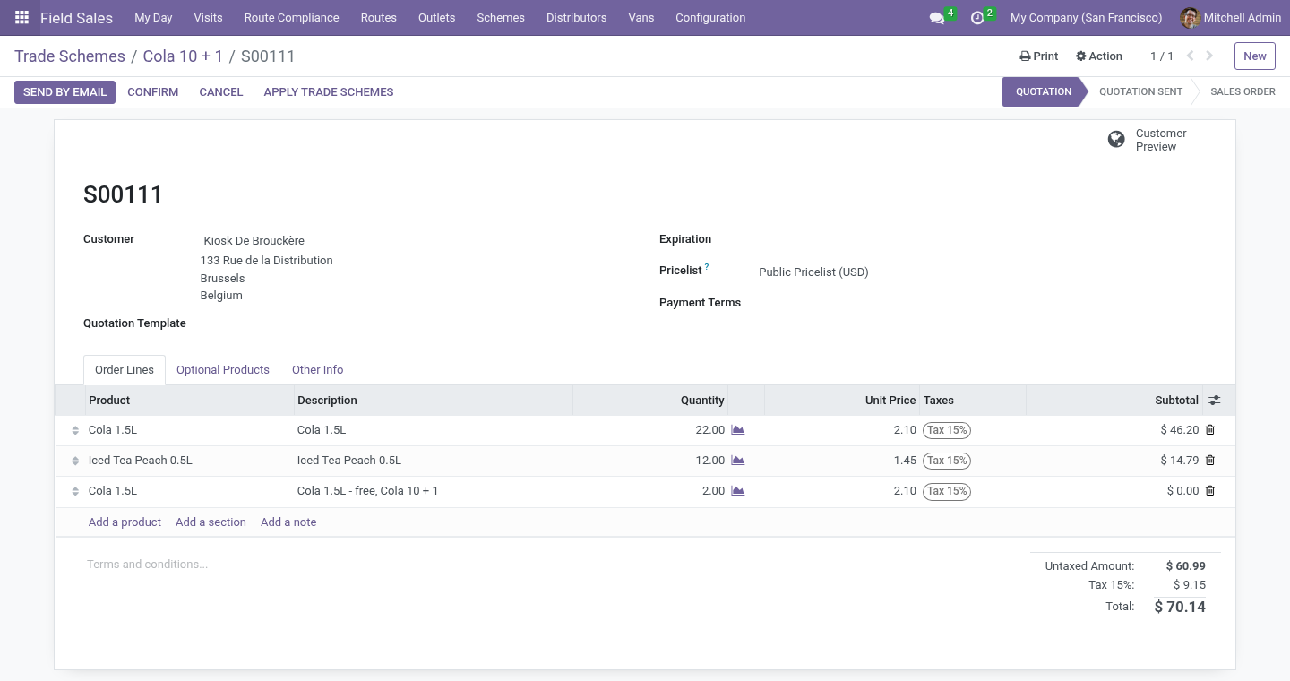 Order - bambooforge_field_sales_schemes