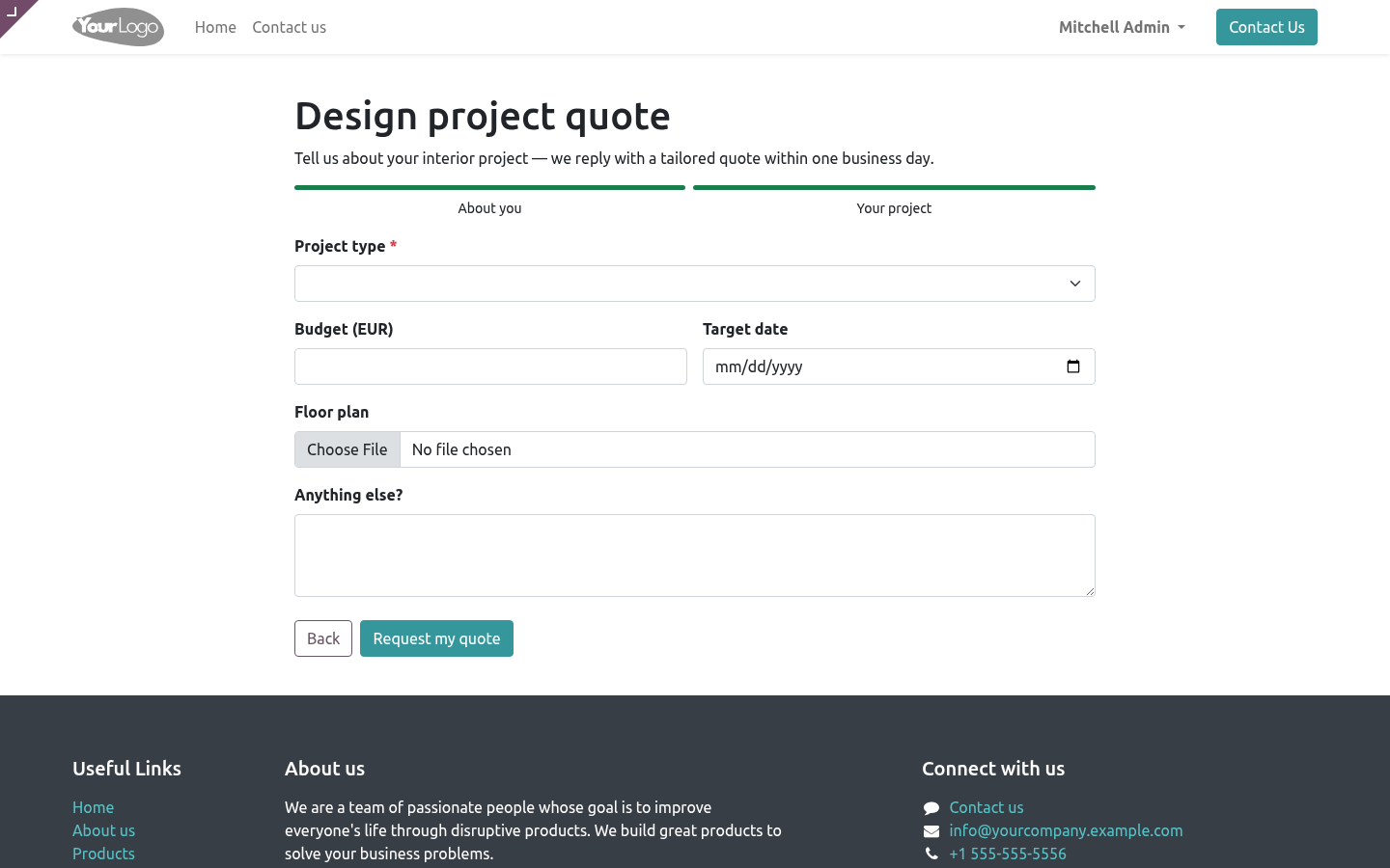 Form step2 - bambooforge_form_builder