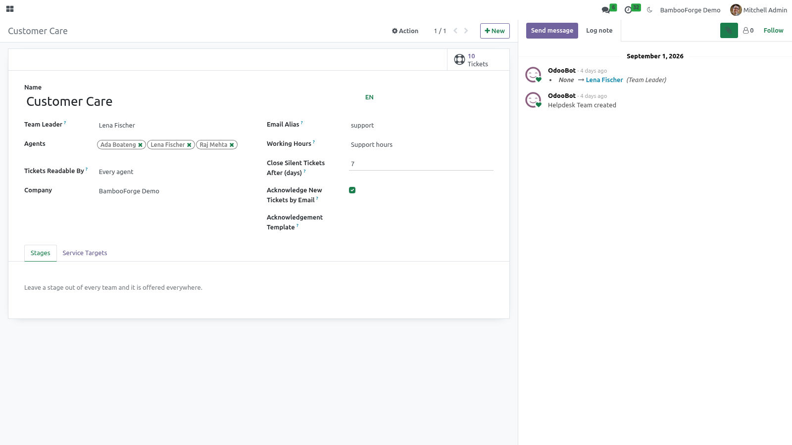 Email receipt - bambooforge_helpdesk