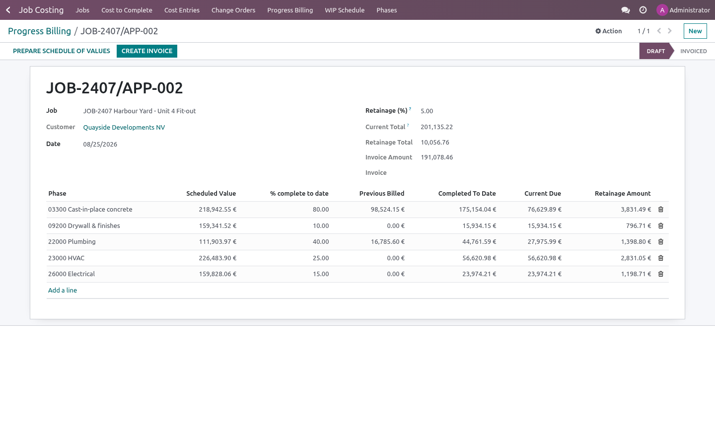 Billing - bambooforge_job_costing