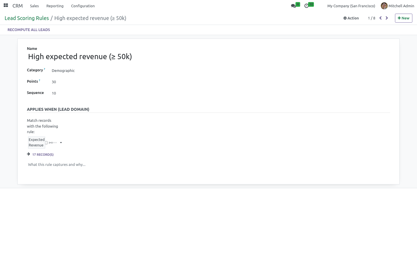 Rule form - bambooforge_lead_scoring