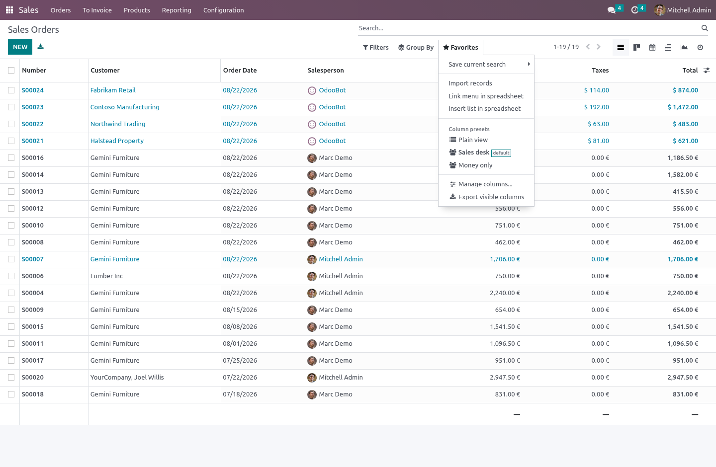 Menu - bambooforge_list_view_pro