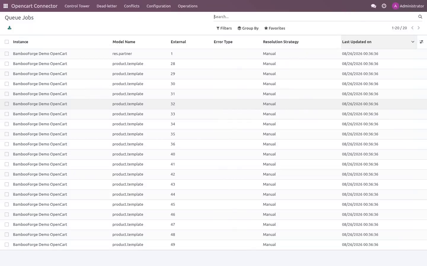 Video poster - bambooforge_opencart_connector