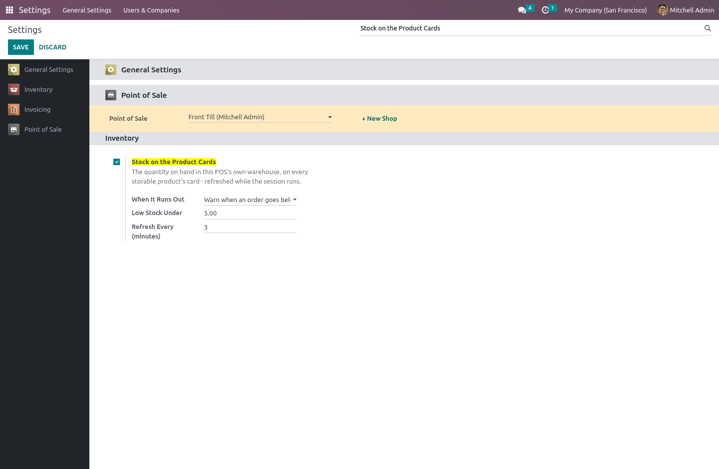 Settings - bambooforge_pos_stock