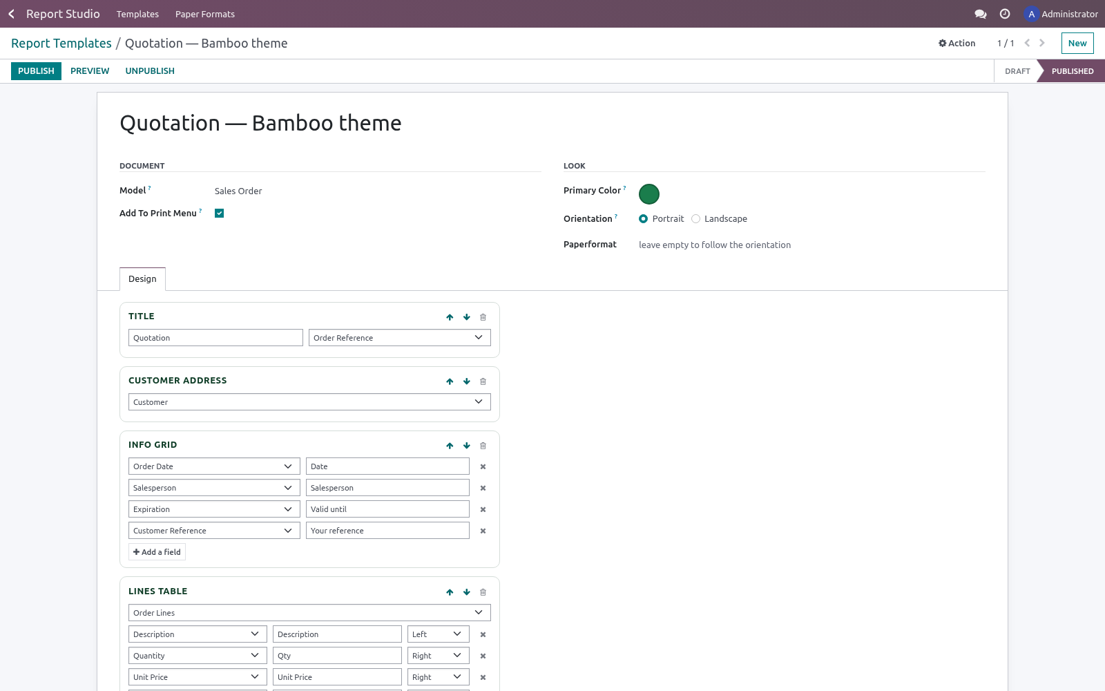 Report designer - bambooforge_report_studio