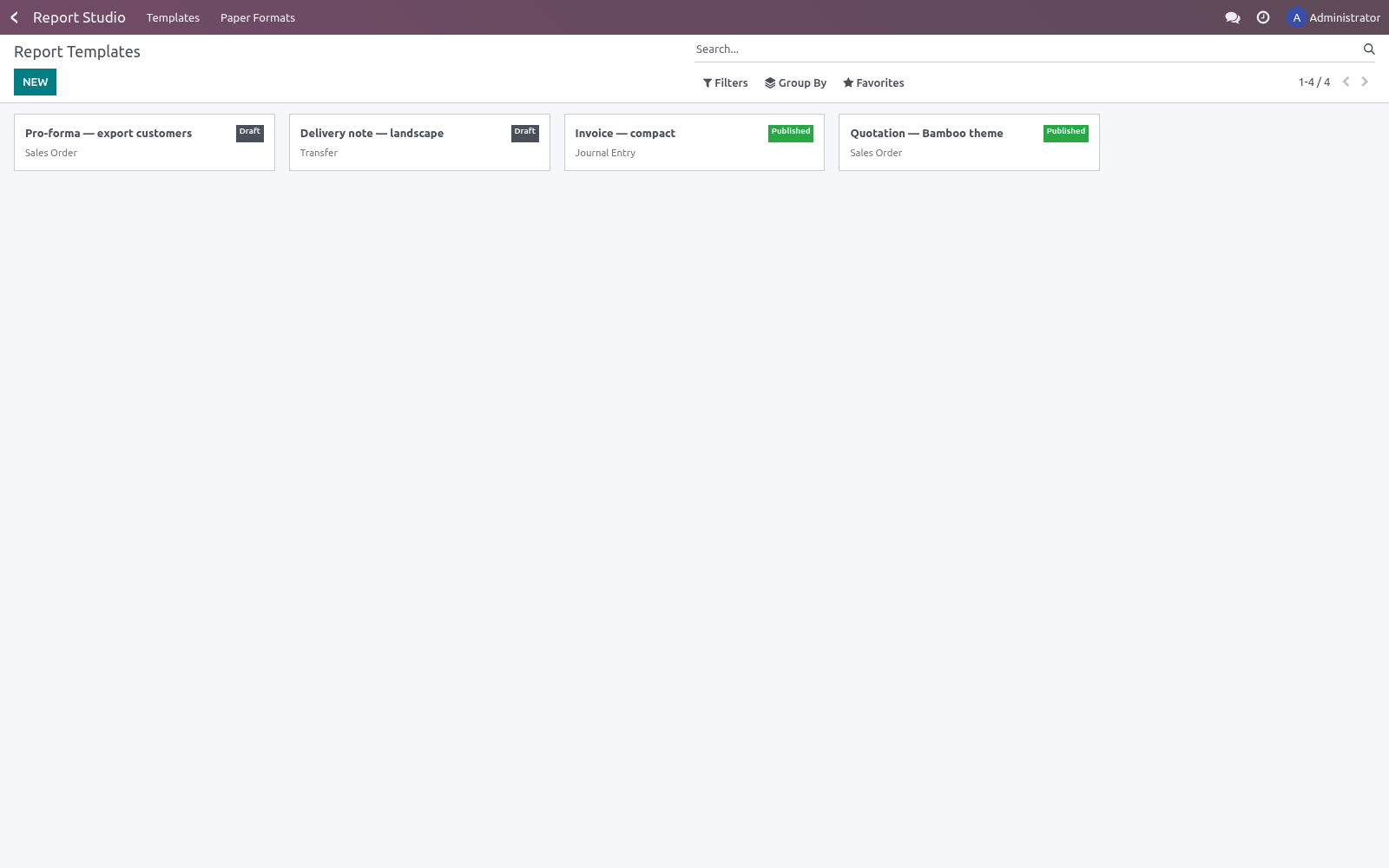 Report kanban - bambooforge_report_studio