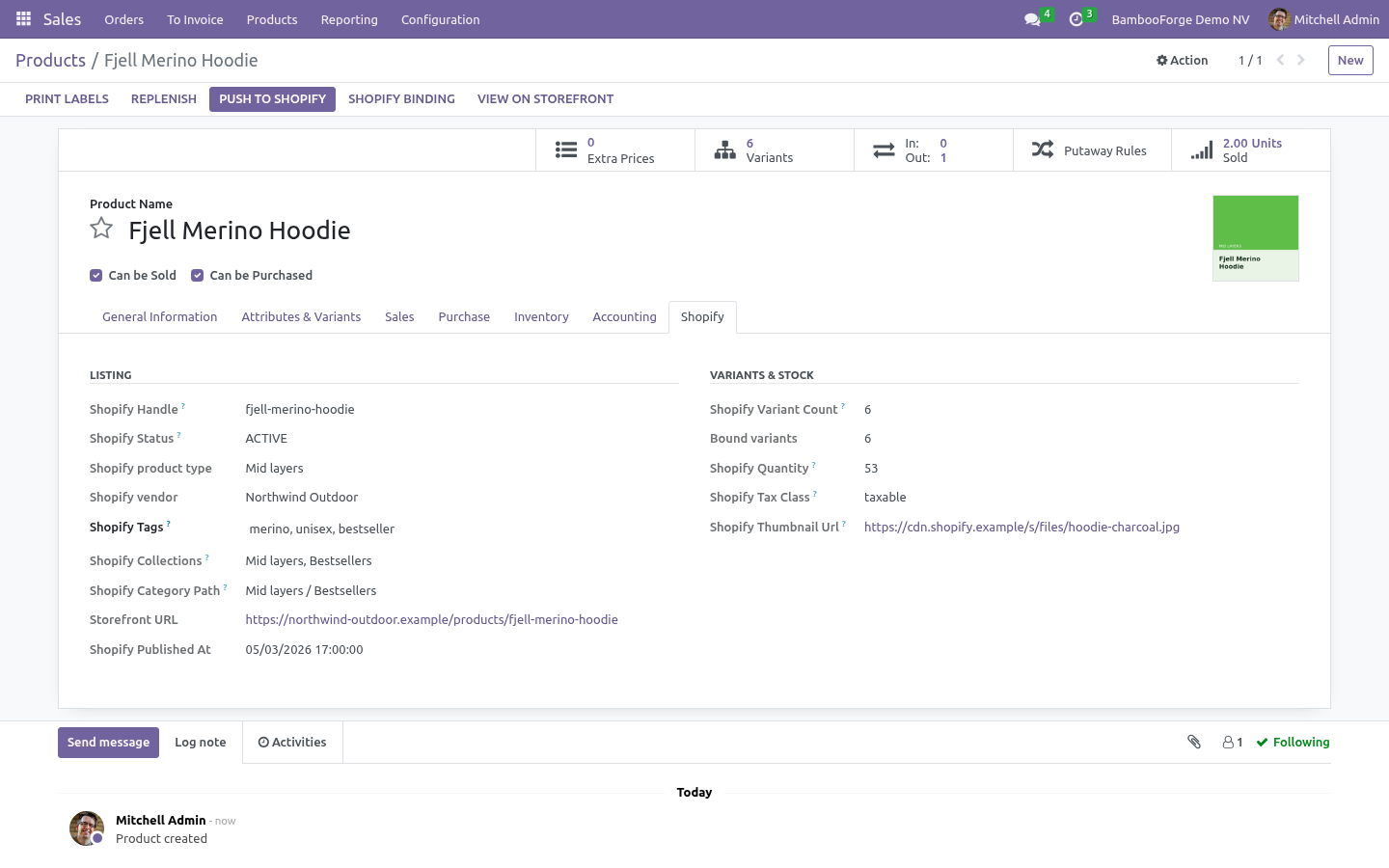 02 product variants - bambooforge_shopify_connector