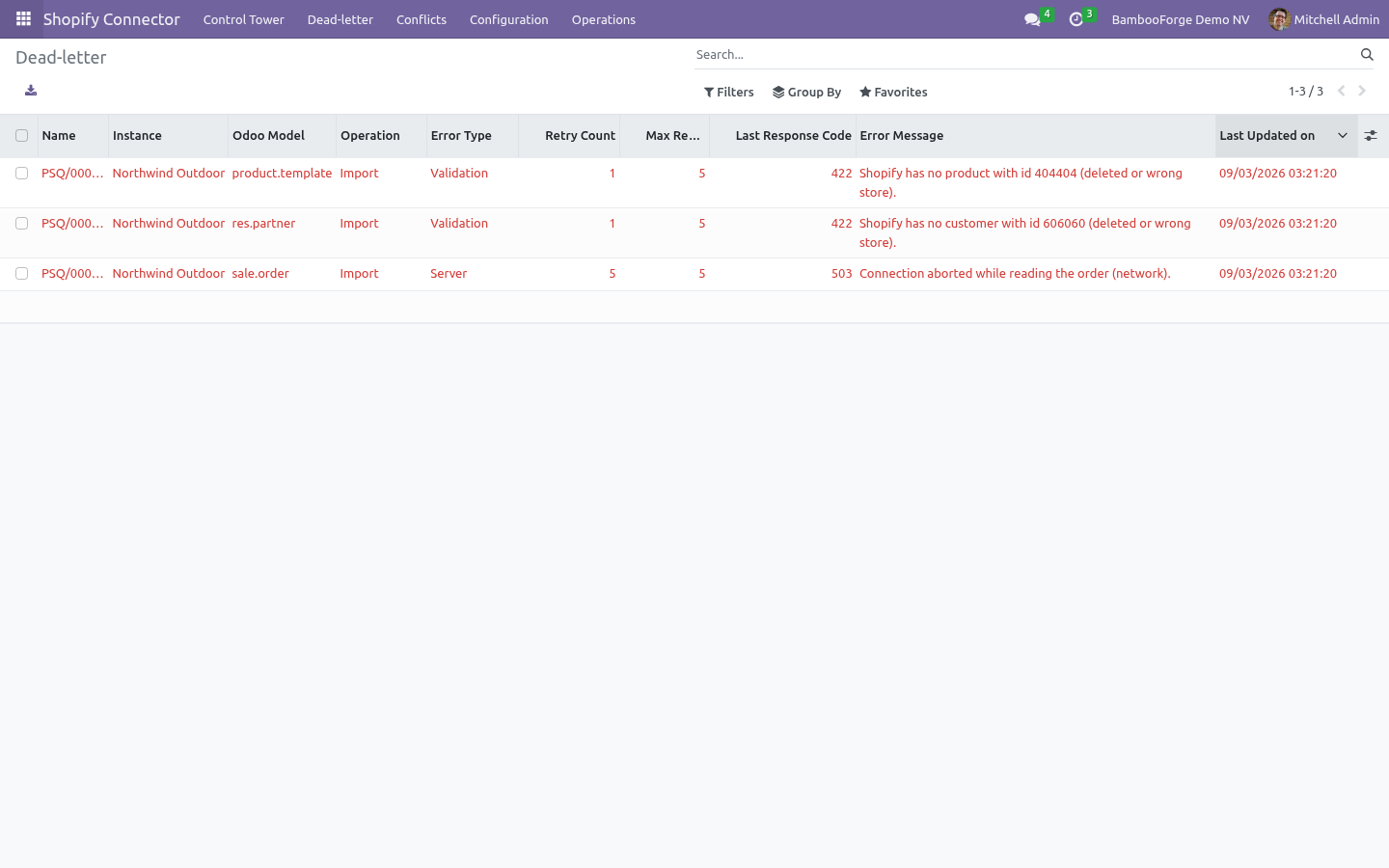 07 dead letter list - bambooforge_shopify_connector