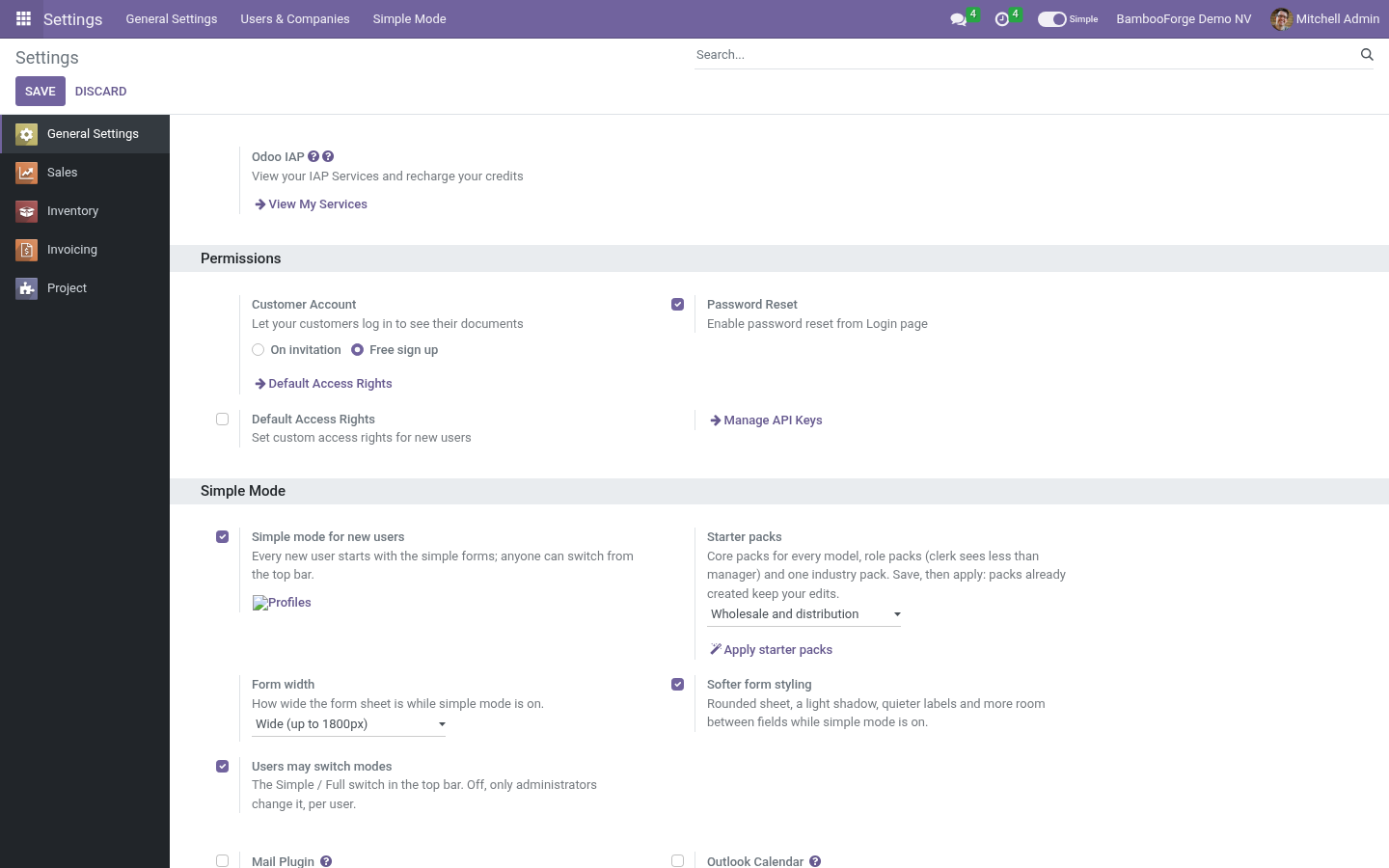 Settings - bambooforge_simple_mode