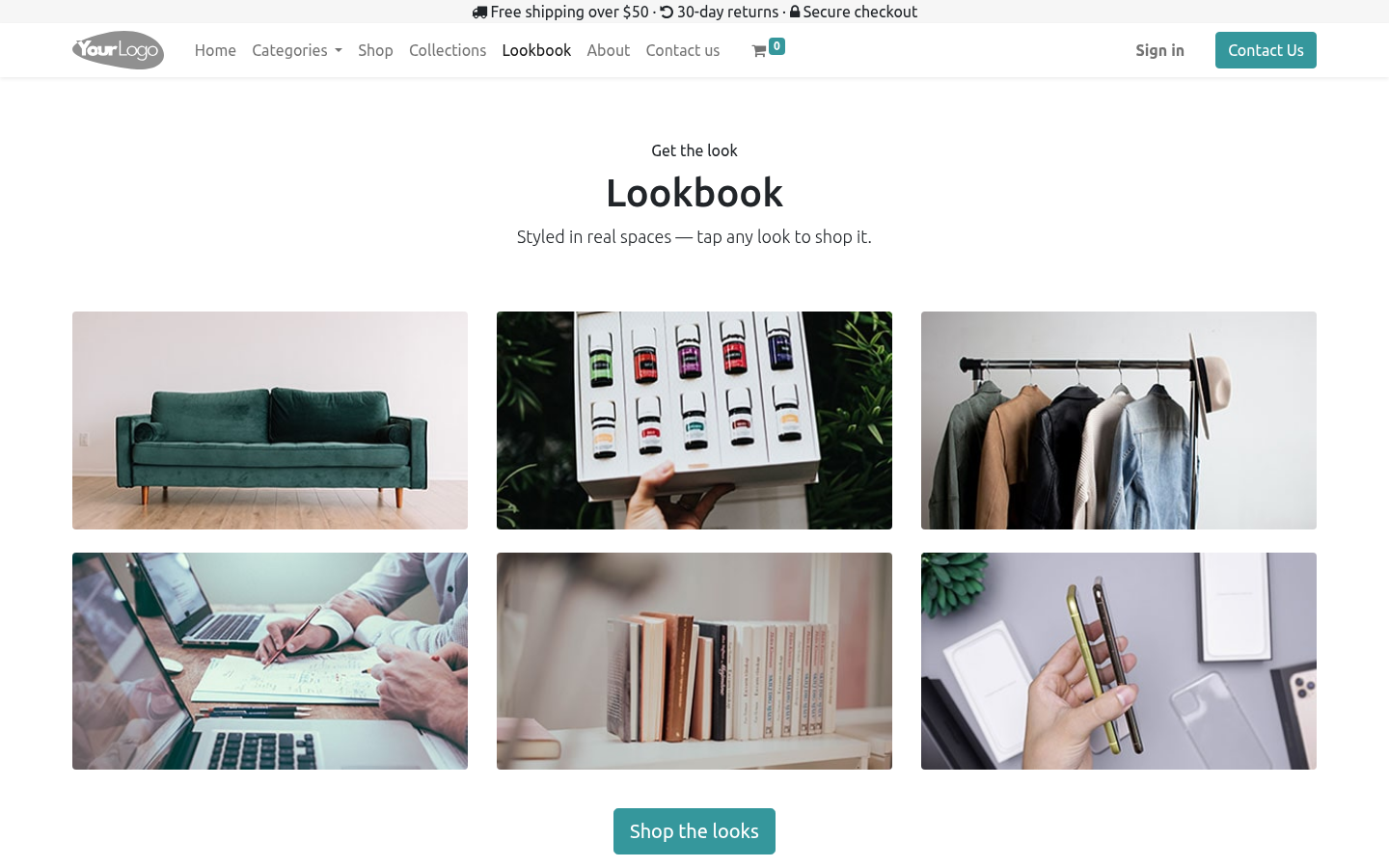Lookbook - bambooforge_storefront