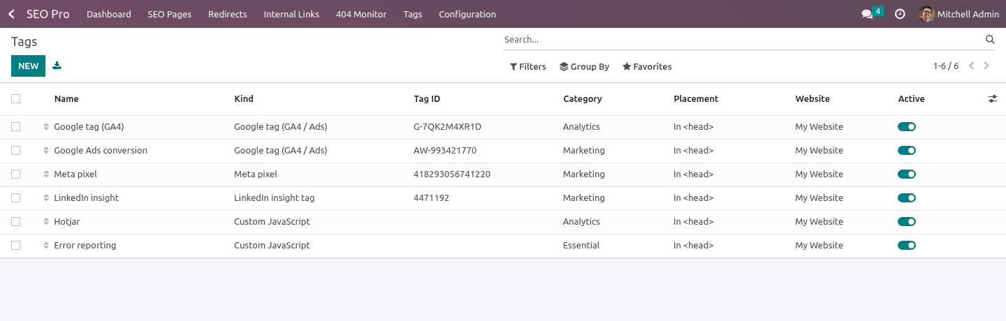 Tags - bambooforge_tag_manager