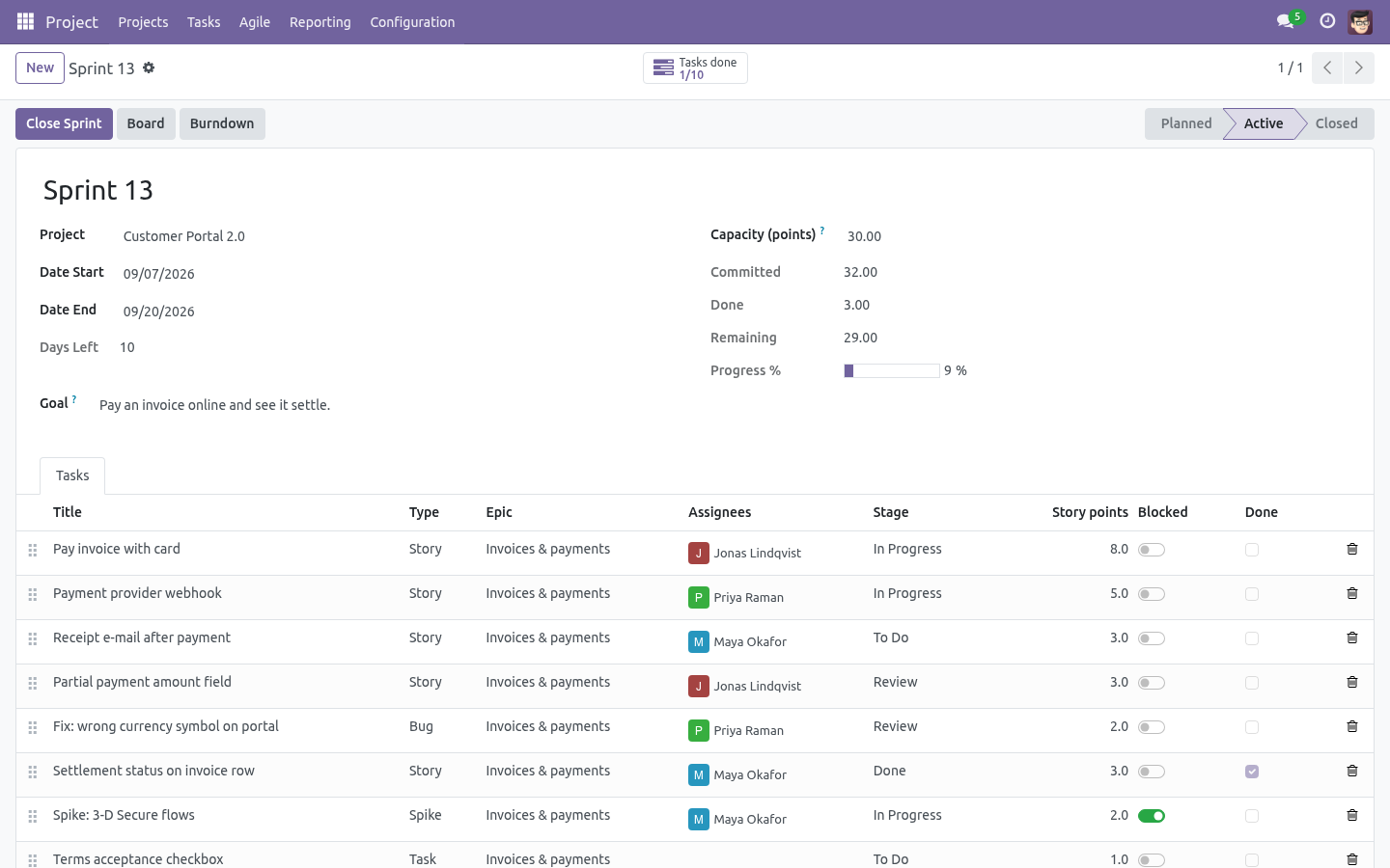 Sprint - bambooforge_agile