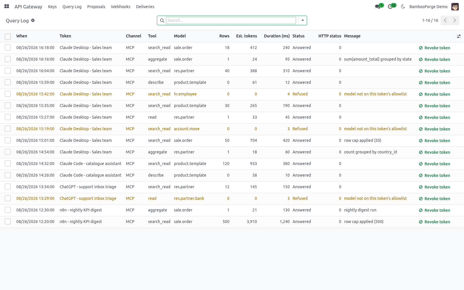 Query log - bambooforge_ai_bridge