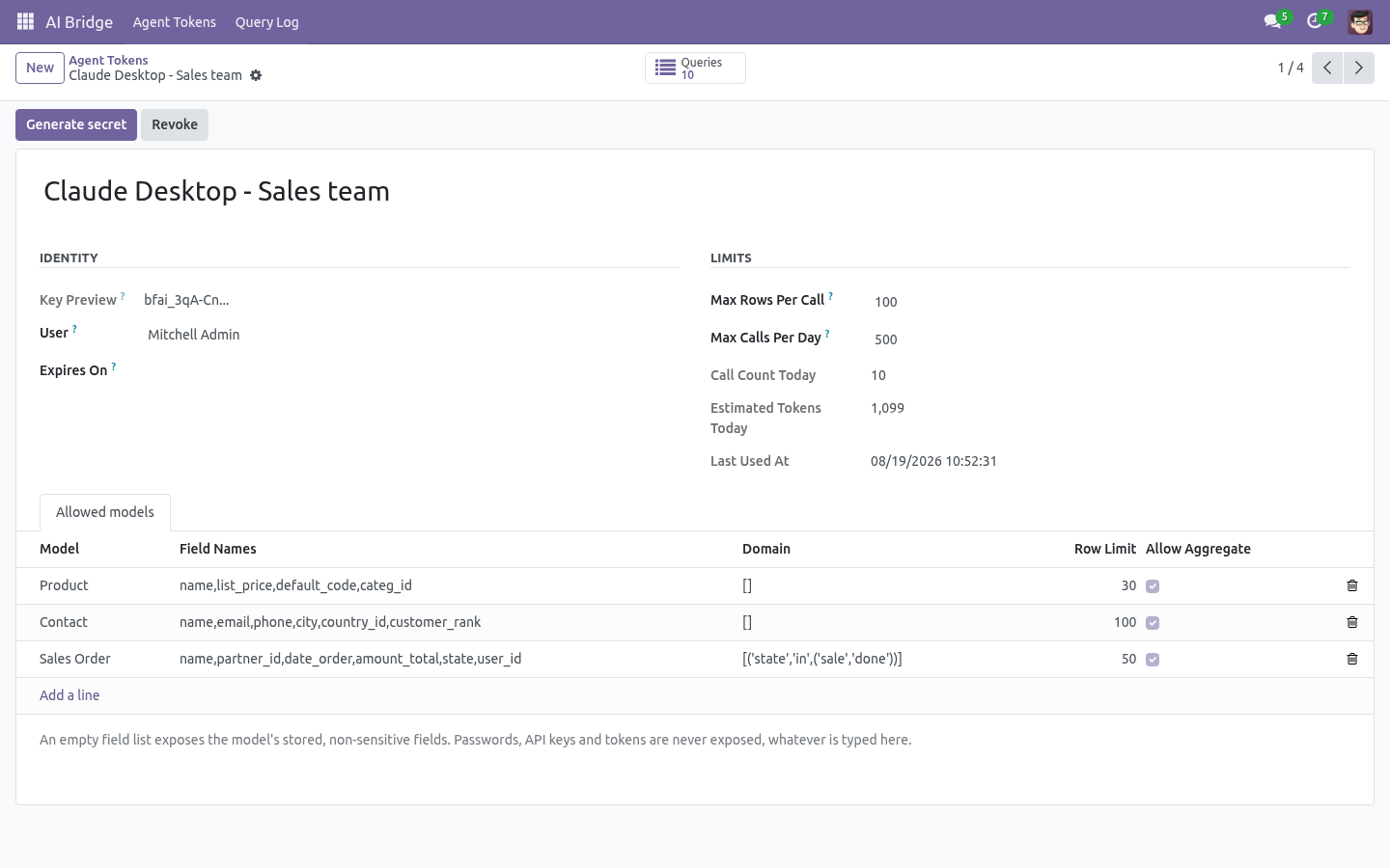 Token form - bambooforge_ai_bridge