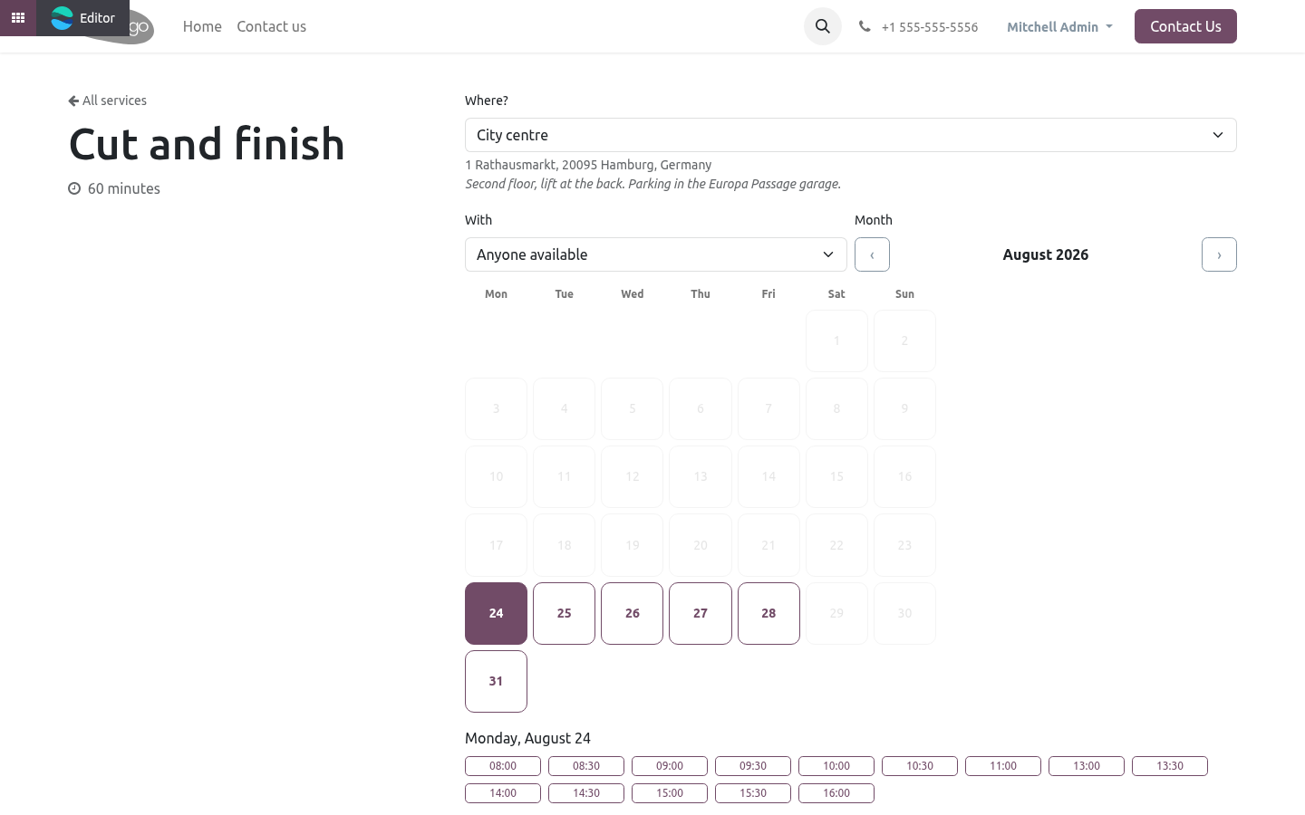 Picker - bambooforge_booking_locations
