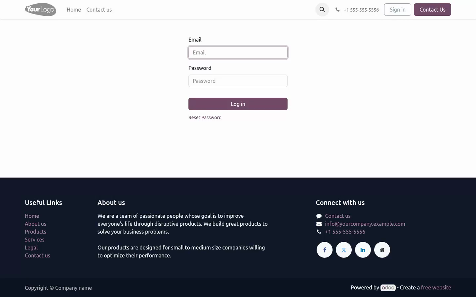 Booking page - bambooforge_booking_pro