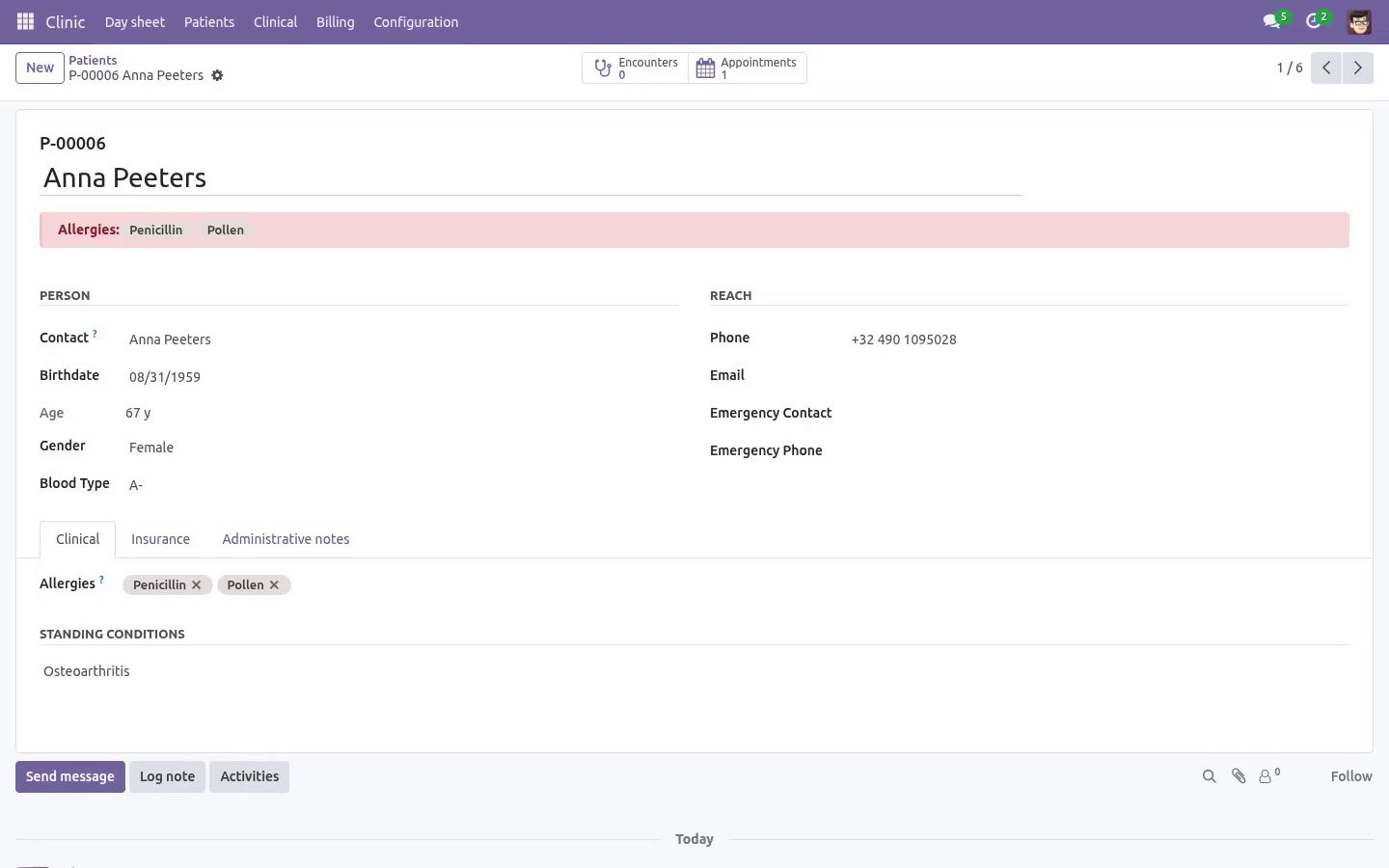 Daysheet - bambooforge_clinic