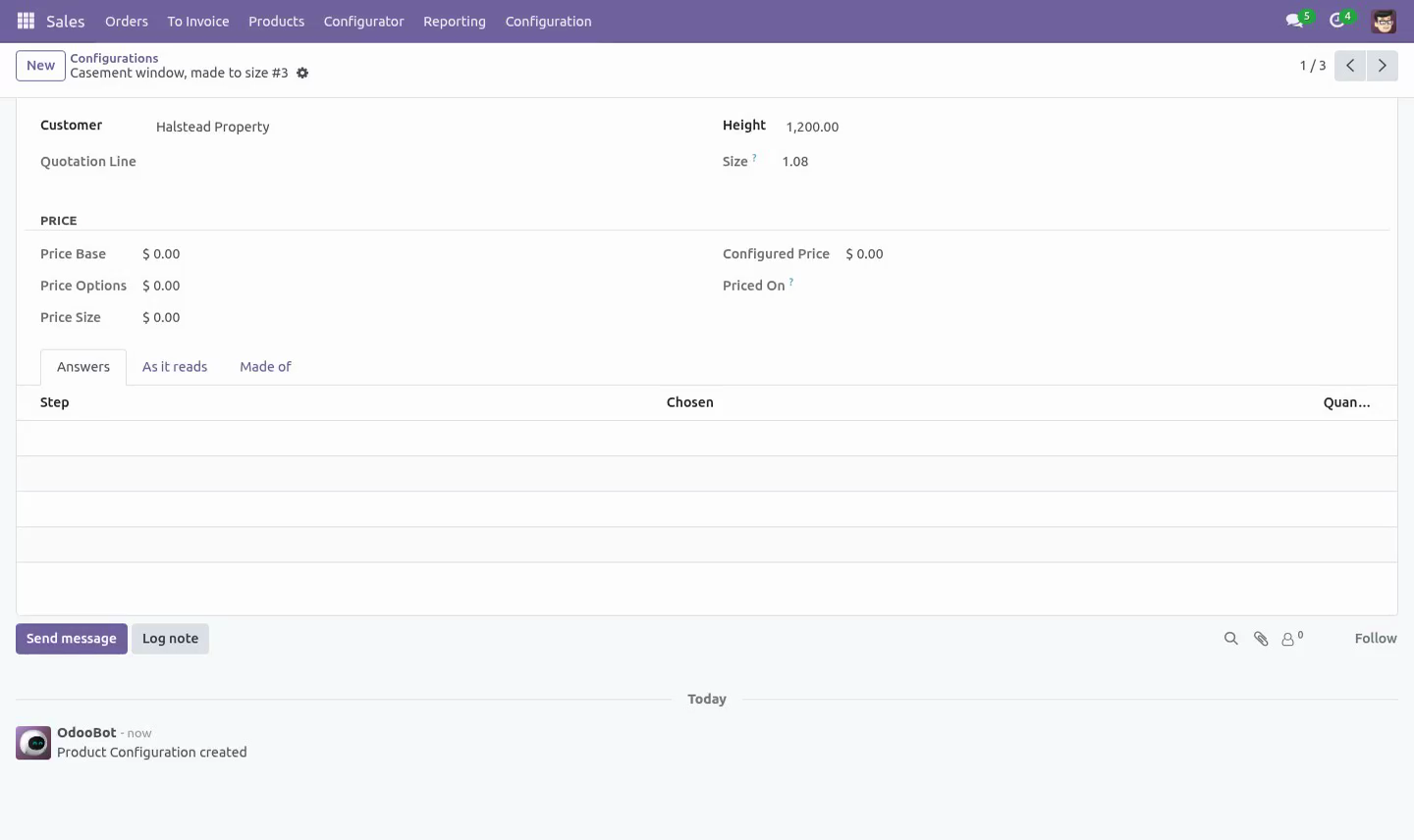 Configuration - bambooforge_cpq