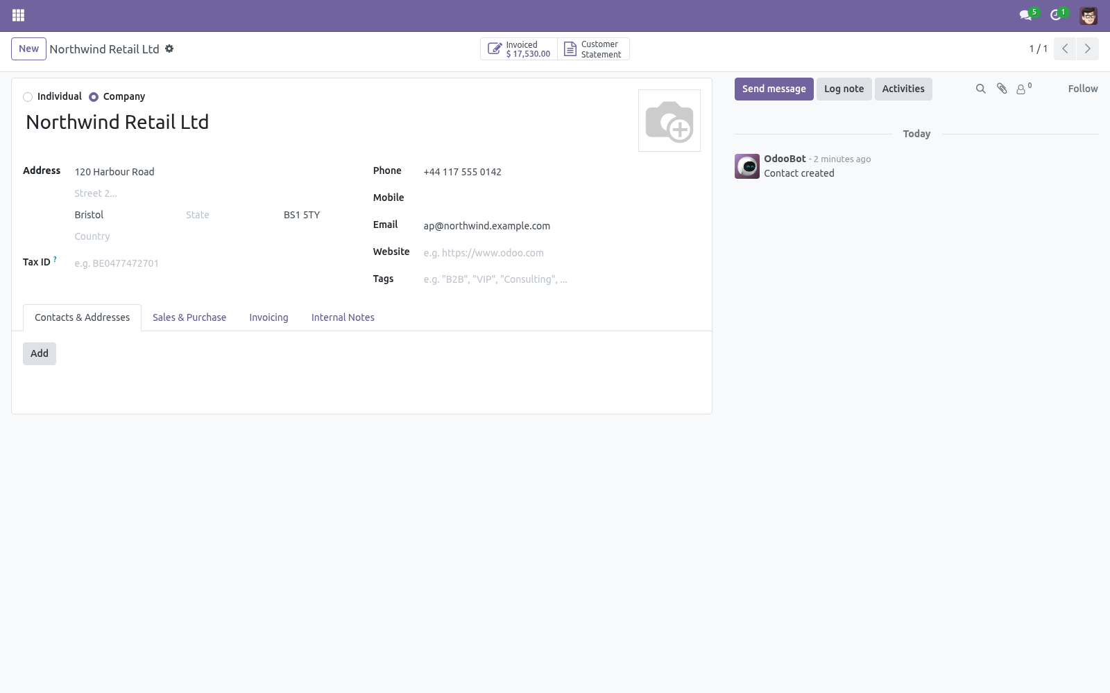 Partner button - bambooforge_customer_statement