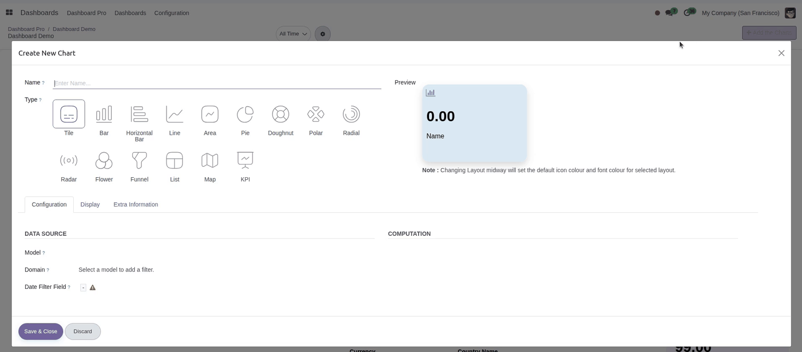 Dashboard chart builder - bambooforge_dashboard