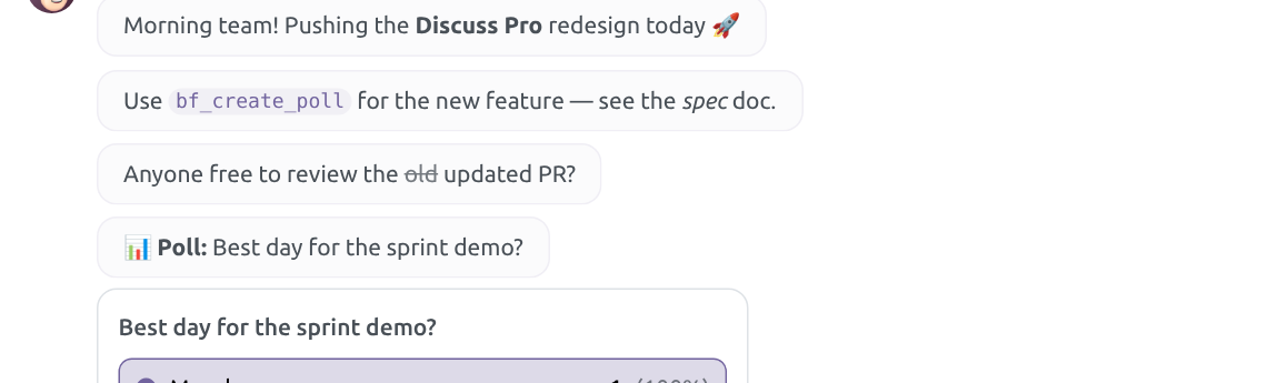 Shot formatting - bambooforge_discuss_pro