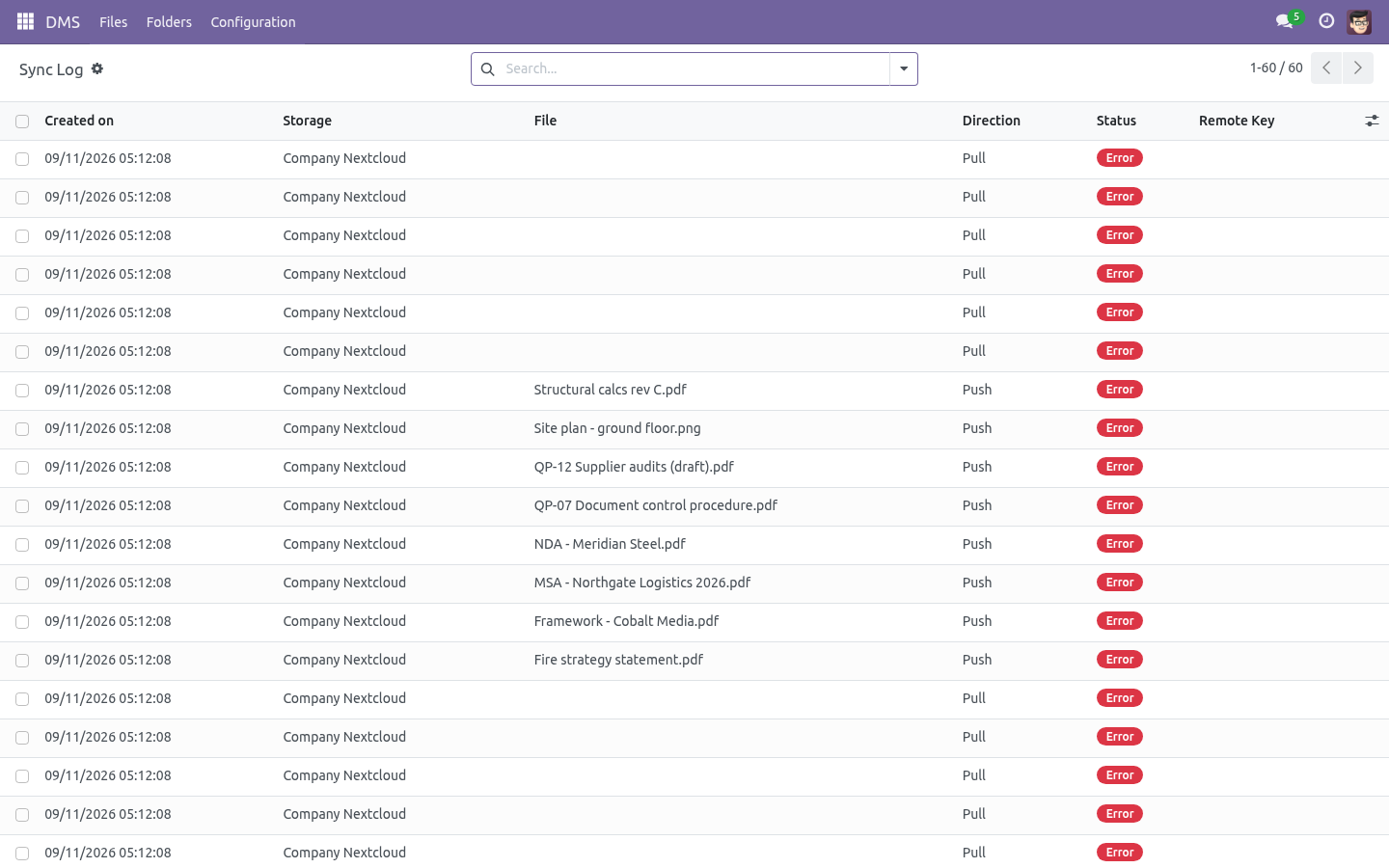 Synclog - bambooforge_dms