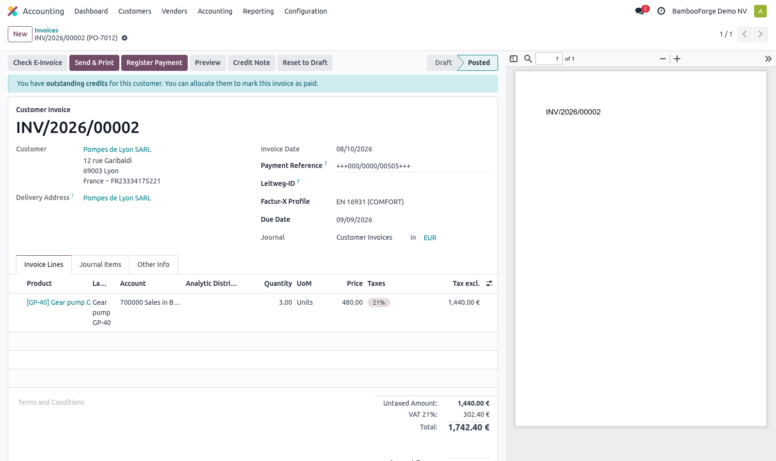 Invoice - bambooforge_facturx