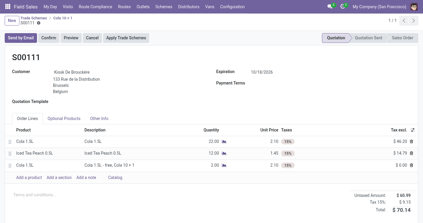Order - bambooforge_field_sales_schemes
