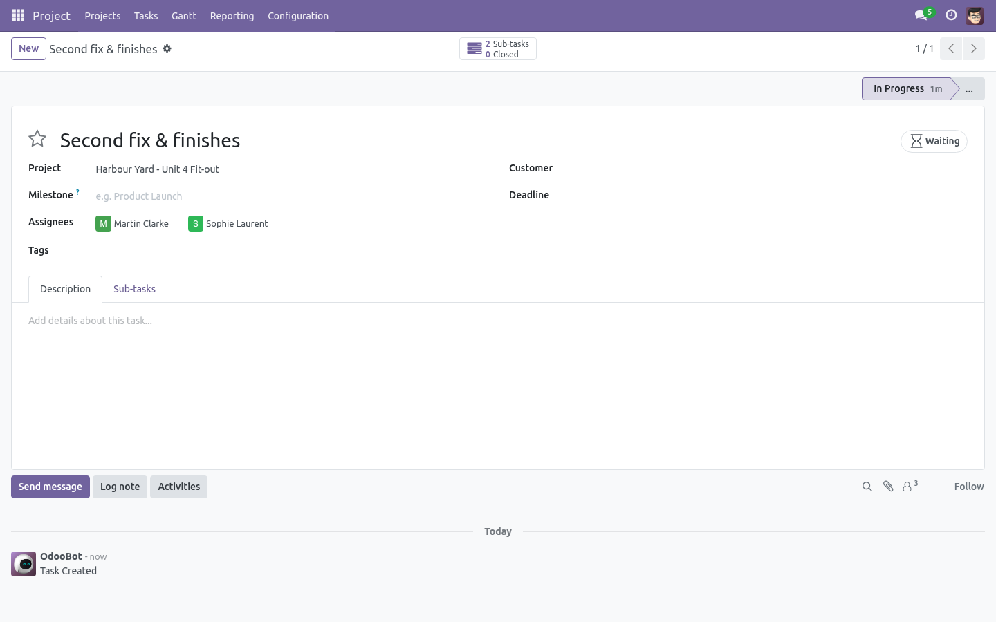 Task - bambooforge_gantt