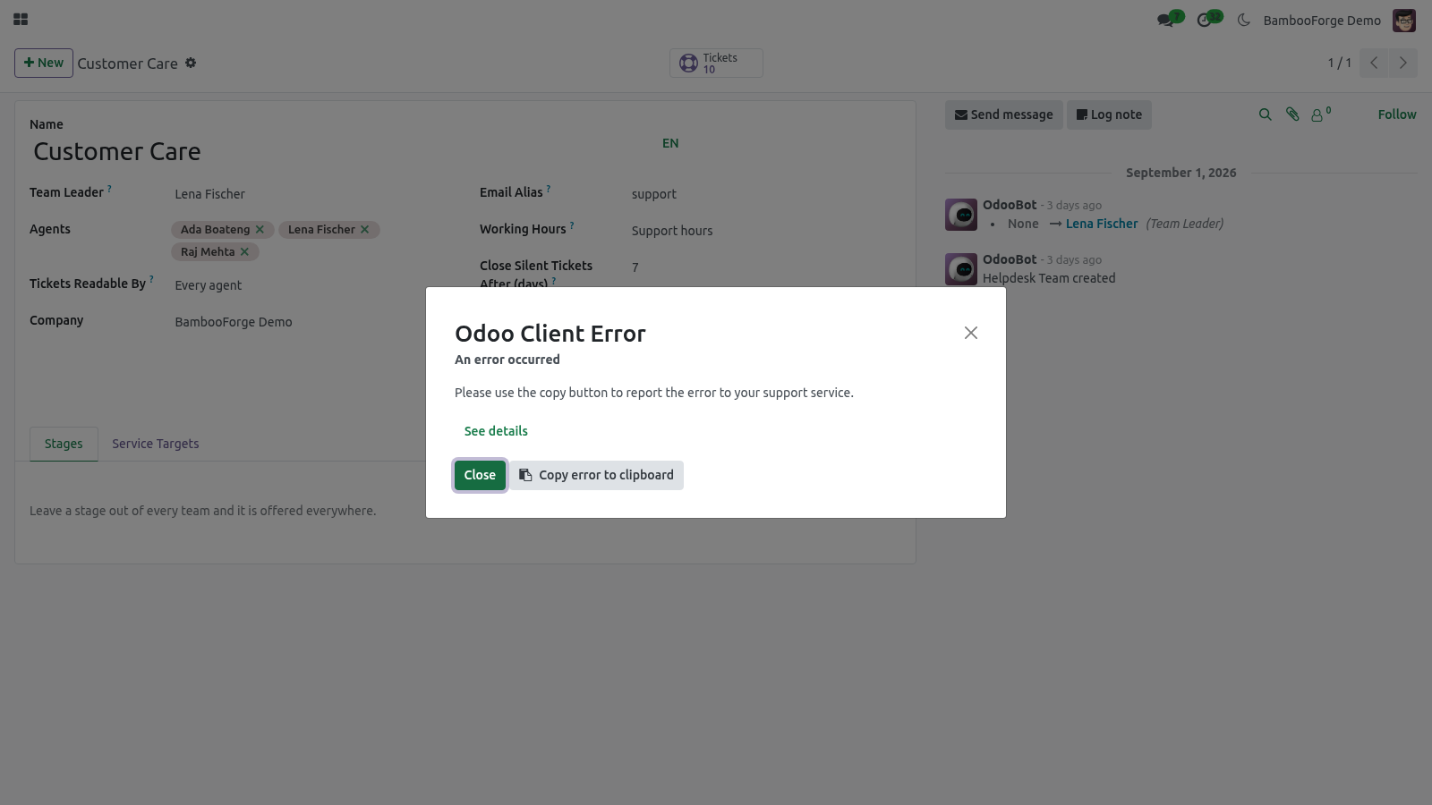 Email receipt - bambooforge_helpdesk