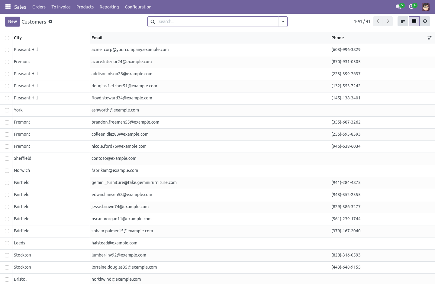 Contacts - bambooforge_list_view_pro