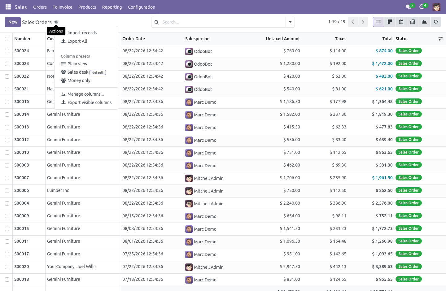 Menu - bambooforge_list_view_pro