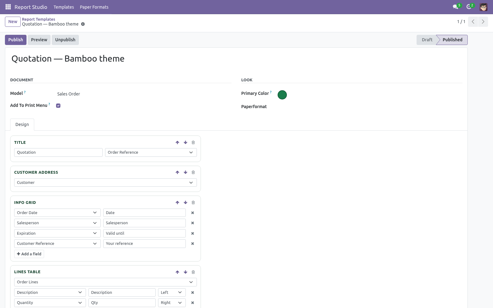 Report designer - bambooforge_report_studio