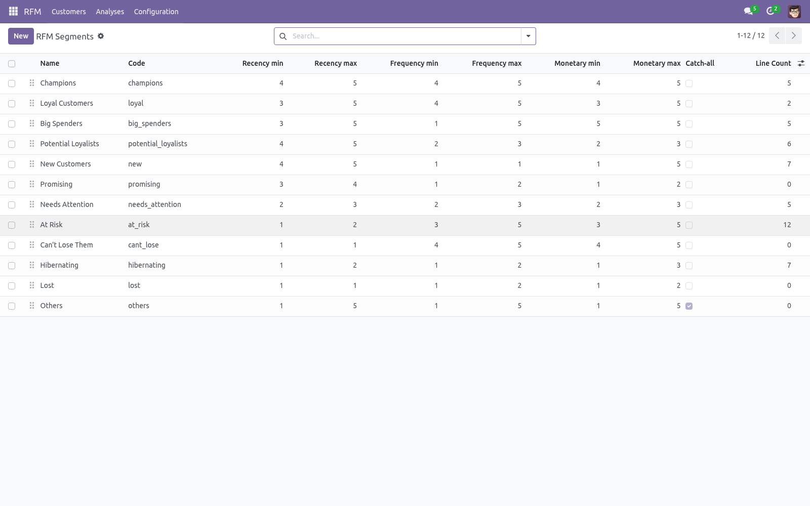 Segments - bambooforge_rfm_analysis