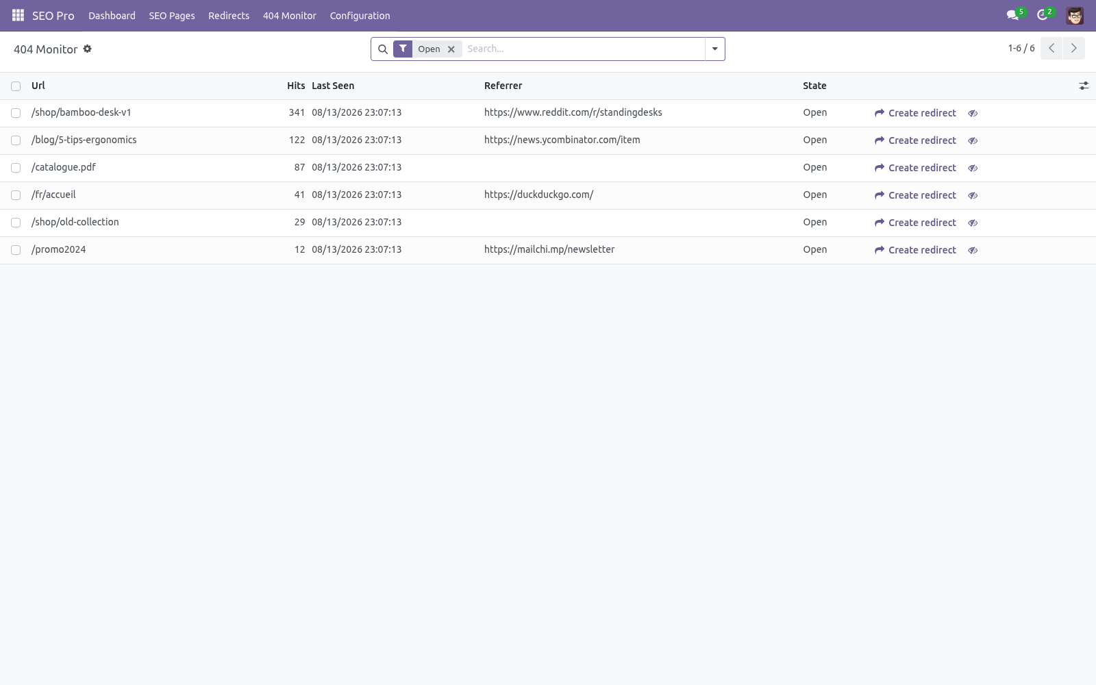 404 monitor - bambooforge_seo_pro