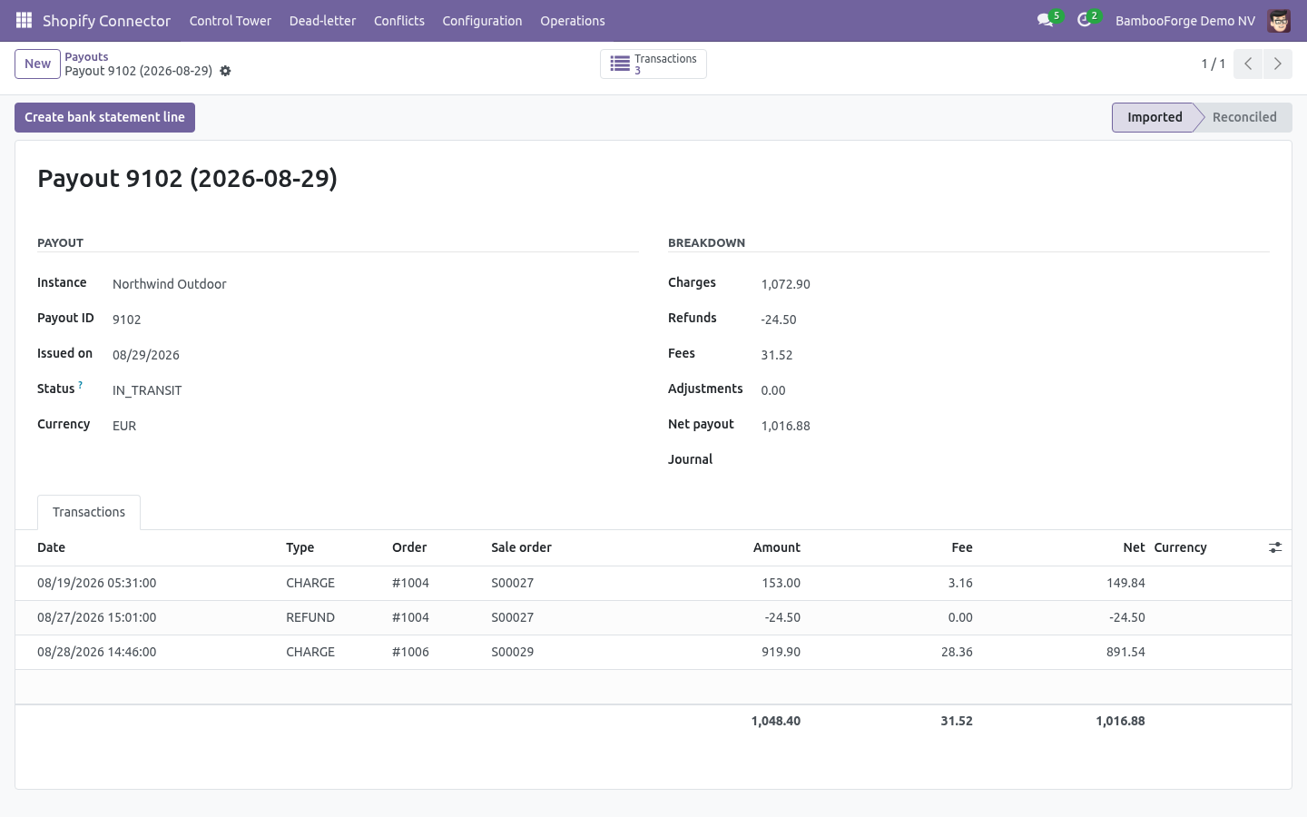 05 payouts - bambooforge_shopify_connector