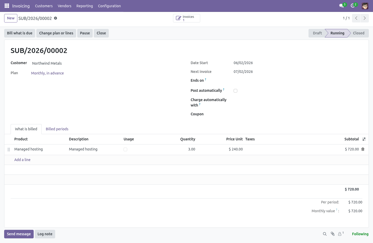 Invoice - bambooforge_subscription
