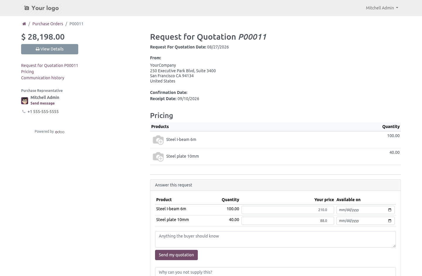 Shipment - bambooforge_vendor_portal
